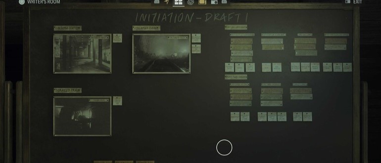 Сюжетная доска в Alan Wake 2