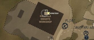 Alan Wake 2: головоломка с висячим замком в мастерской рыцарей Калевалы Alan Wake 2: головоломка с висячим замком в мастерской рыцарей Калевалы