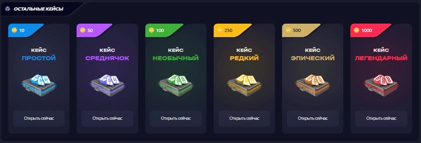 все кейсы на деньги с выводом