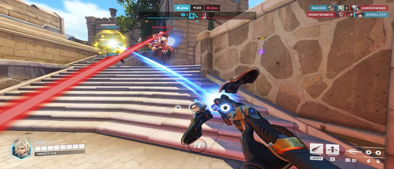 Способность усиления Mercy в Overwatch 2