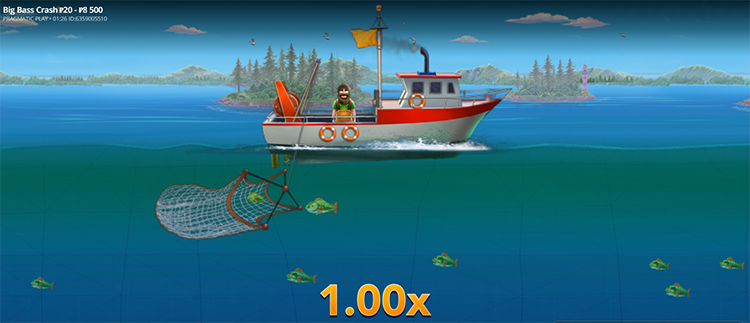 Big Bass Crash краш рыбалка