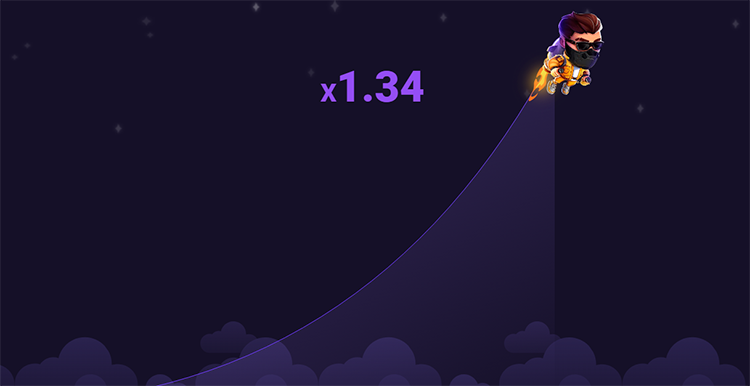 Lucky Jet летающий человечек на деньги