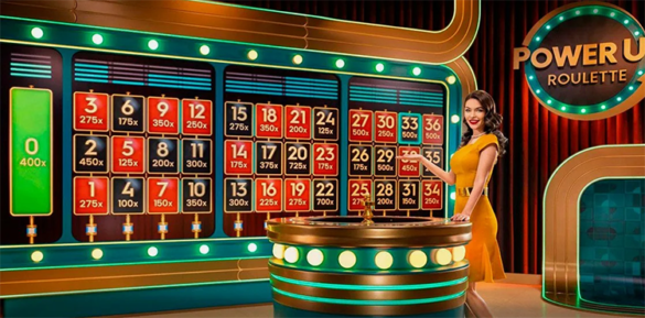 Power Up Roulette c девушками